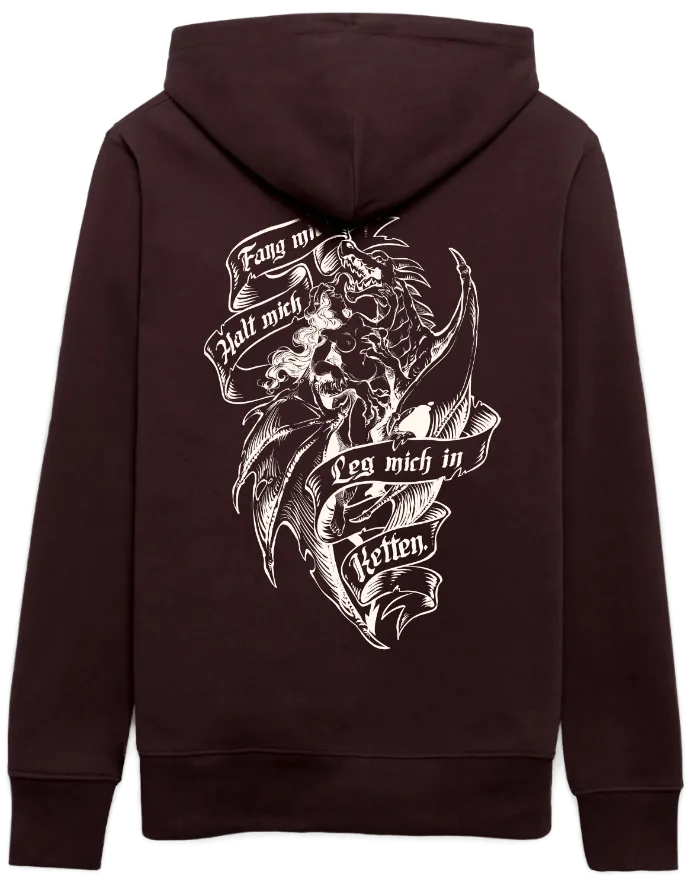 Hoodie Mit Drachenritt-Illustration von Olga Adriyenko